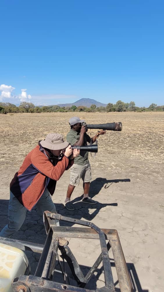 Long lens on the floodplain