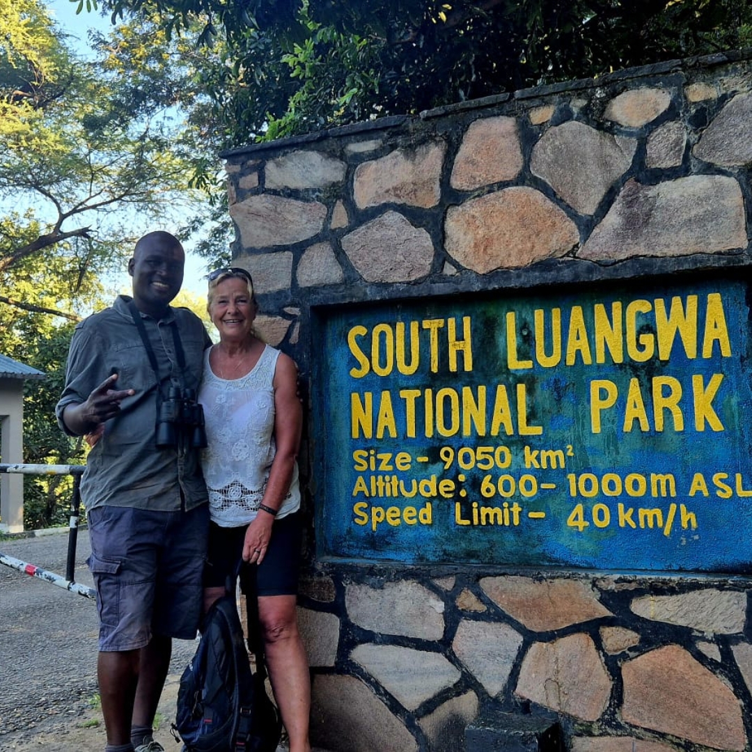 At the South Luangwa gate